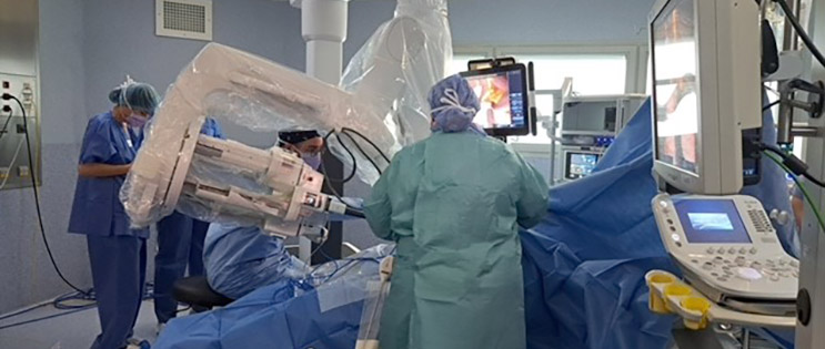 Robot chirurgical - intervention chirurgicale