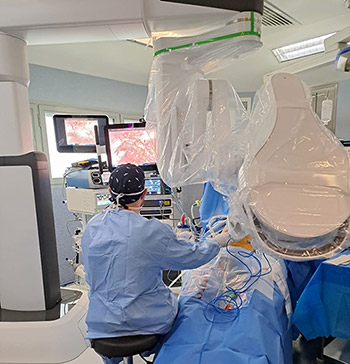 Robot chirurgical - intervention chirurgicale