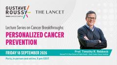 FLyer évènement - Personalized cancer prevention