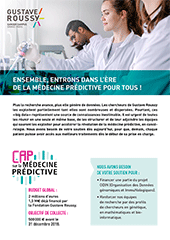 Brochure Cap sur la médecine prédictive